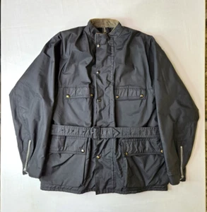 Aviakit Vintage 60s 70s Lewis Leathers Dunloprufe Nylone Reitjacke Herren XL - Bild 1 von 12