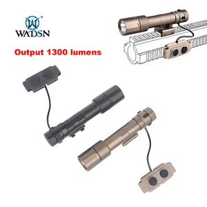 Wadsn Taktische Montierte Taschenlampe Metall Jagd Taschenlampe 1300LM Dual Control Switch - Bild 1 von 15