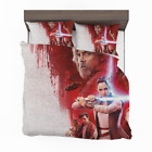 Star Wars The Last Jedi Quilt Duvet Cover Set Bedding Bedclothes Single Children