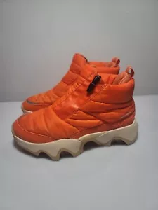 Zapatos impermeables Sorel para mujer Kinetic Impact con cremallera hinchada - naranja optimizado, 5,5 - Imagen 1 de 17