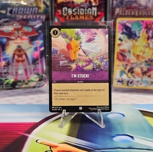 ¡Estoy atascado! Juego de cartas coleccionables 63/204 Common Rise of the Floodborn Disney Lorcana - Imagen 1 de 2