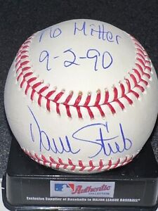 DAVE STIEB  TORONTO BLUE JAYS  NO-HITTER 9-2-90  SIGNED OML BALL