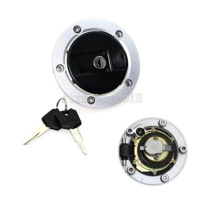 Tampa de gasolina combustível motocicleta com chaves para Suzuki SV650 2003-2009 DL650 2012-2015 - Imagem 1 de 4