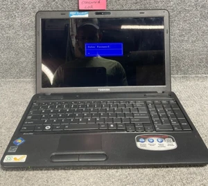 Toshiba Notebook/Laptop Satellite C655D-S5529 Face Recognition Black - For Parts - Picture 1 of 18