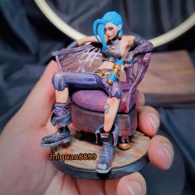 Handmade League of Legends Jinx Statue Figure Model Collectibles Toys - Image 1 of 3