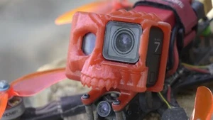 GoPro Hero Skull mount for Xhover Stingy v2 FPV Drone USA seller - Picture 1 of 2