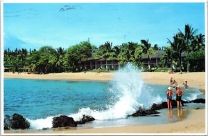 Cartolina Napali Bay, una bellissima spiaggia sul lato ovest di Maui, Hawaii - Foto 1 di 2