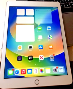 Apple iPad Pro - 9.7 in 1st Gen. 128GB,Wi-Fi + Cellular,Gold,Fully Working - P82 - Picture 1 of 9