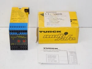 New Turck MS21-12EX0-R/115VAC Multisafe Rotational Speed Monitor 53414 Module - Picture 1 of 5