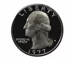 1977-S Washington Quarter DCAM-proof - Bild 1 von 1