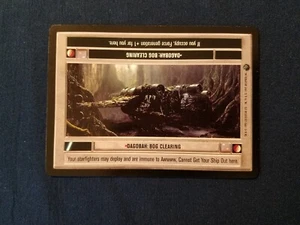 Star Wars CCG Dagobah Limited Dagobah: Bog Clearing - Picture 1 of 1