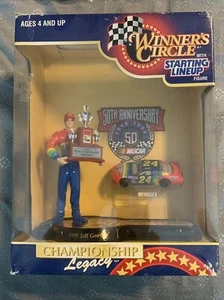 1998 Jeff Gordon Figur Winner's Circle mit Startaufstellung Championship Legacy - Bild 1 von 4