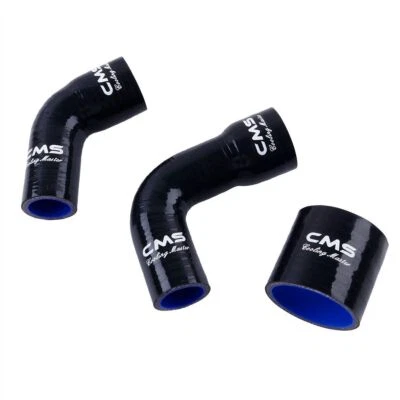 For 1998 1999-2003 Subaru Legacy MK3 B4 BE5 BH5 Silicone Intercooler Hose Black Foto 1 de 4