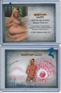Sophia Lux Signed & Kissed Trading Card Collectors Expo Model #2` - Bild 1 von 1