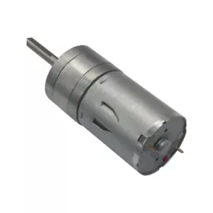 GA25-370 DC Motore cambio DC6V/12V/24V 16 giri/min~1360 giri/min asse lungo bassa velocità 25 mm - Foto 1 di 5