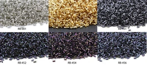Miyuki 3mm Bugle Beads - 20grs Bag Various colors - Picture 1 of 7