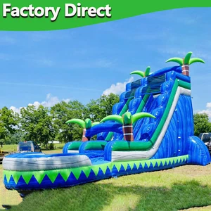 28ft Inflatable Water Slide Jumper Blow Up Water Slide And Pool InflatableSlides - Picture 1 of 7