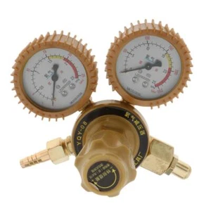 Shockproof Alloy Oxygen Pressure Regulator Gas Gauge Cutting Torch 2 Gauges - Picture 1 of 4