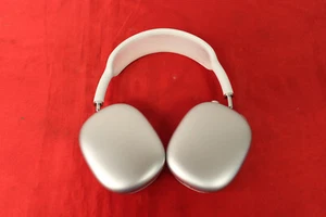 Apple AirPods Max Wireless Over-Ear Headphones Silver with White A2096 - Picture 1 of 2