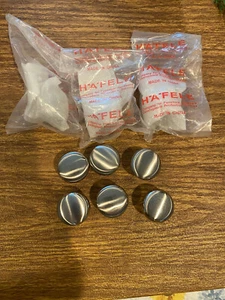 Hafele cromo nobs / juego de 9 - Imagen 1 de 2