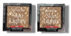 Revlon Skin Lights Prismatic Highlighter, Twilight Gleam 202, 0.28 oz (Lot of 2) - Picture 1 of 2