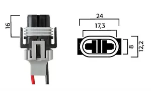Flosser 9441 Socket for 881 886 894 series Halogen Light - Picture 1 of 1