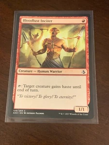 Magic the Gathering Amonkhet Bloodlust Inciter - Bild 1 von 2