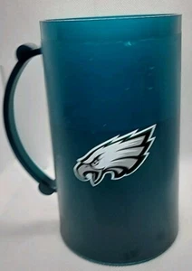 Philadelphia Eagles Freezer Mug Cup 14 oz, Green Design - Picture 1 of 6