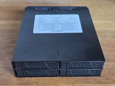 ICY DOCK ToughArmor MB994SP-4SB-1, 4 Bay 2.5" SATA HDD/SSD Backplane Cage - Image 1 of 4