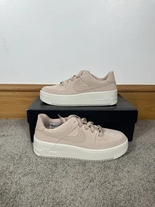 Nike Air Force 1 Sage ‘Particle Beige’ - Size 5.5 UK / 8 W *Box damaged - Picture 1 of 6