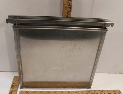 6 COLGADORES DE DESARROLLO DE PELÍCULA Y PLACA KODAK 8X10 4A CON TANQUE DE DESARROLLO INOXIDABLE Foto 1 de 4