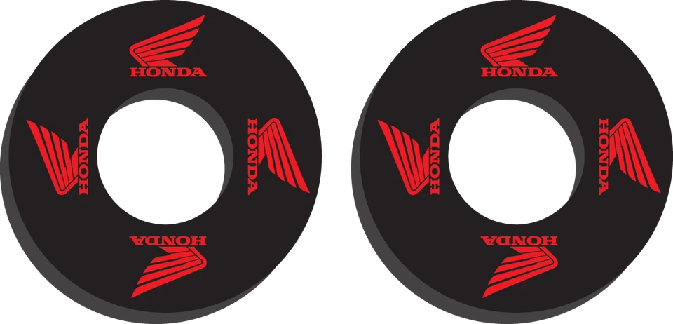 Заводские пончики рукоятки EFFEX 22-67300 — красные/черные для Honda - Изображение 1 из 1