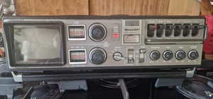 Vintage retro Sharp 5P-27H portable tv radio cassette - Picture 1 of 9