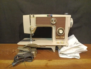 Vintage Dial & Sew Heavy Duty elektrische Nähmaschine mit Fußpedal & Abdeckung - Bild 1 von 9