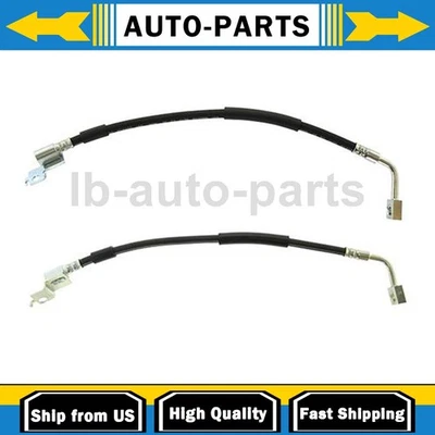 2X Peças Centradas de Mangueira de Linha de Freio Frontal para Jeep Cherokee 1986 1987 1988 1989 - Imagem 1 de 4