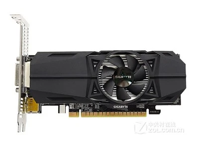 GIGABYTE GTX 1050Ti OC Low Profile 4G Graphics card 4GB DDR5 128bit - Image 1 of 3