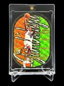 1997 Skybox E-X2001 ALLEN IVERSON JAMBALAYA Die Cut HOLO 1 of 15🔥ULTRA RARE🔥 - Picture 1 of 14
