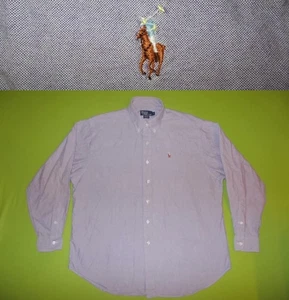 Camisa RALPH LAUREN (CUELLO 17) (XL) YARMOUTH 100% ALGODÓN ¡PERFECTA!!! Púrpura - Imagen 1 de 7