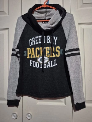 Ropa del equipo de la NFL para mujer talla pequeña Pull Over Green Bay Packers Foto 1 de 3