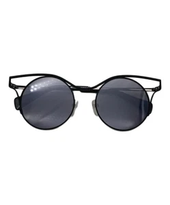 YOHJI YAMAMOTO Round Sunglasses YY7014 Black - Picture 1 of 8