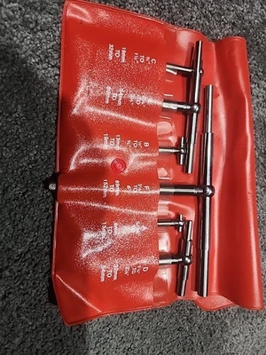 Juego de 6 Medidores Telescópicos Starrett .No-S579H.Nuevo-Usado Estado $300 Foto 1 de 2