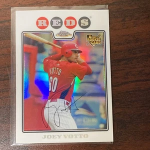 2008 Topps Chrome #196 Refractor RC Joey Votto - Bild 1 von 6