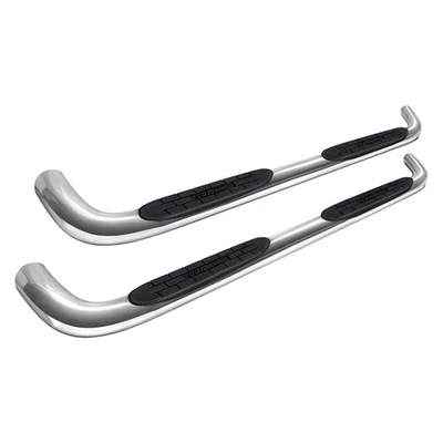 For Ford F-350 83-97 3" 4000 Series Cab Length Polished Round Side Steps Foto 1 de 4