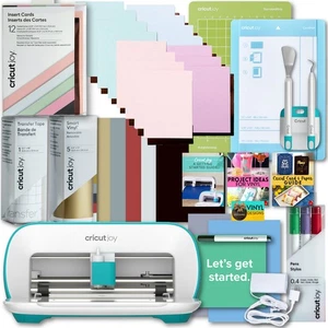 Cricut Joy Machine DIY Project Bundle with Insert Cards and Smart Vinyl - Picture 1 of 7