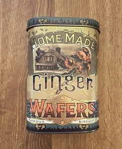 Hausgemachte Ingwerwaffeln Sammeldose England berühmte Biscuit Co Daher - Bild 1 von 8