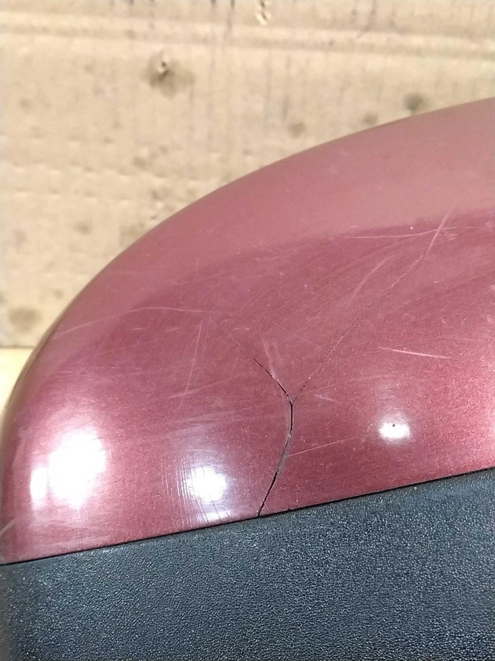 2009 Chevrolet Suburban 1500 Right Door Mirror Maroon Cracked OEM Part - Изображение 1 из 4