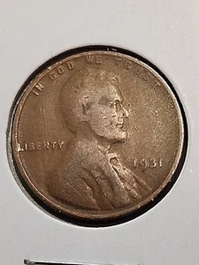 1931,1932,1933 Lincoln Wheat Cent Pennies V.G To Fine Condition - Picture 1 of 6