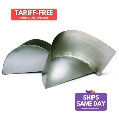 Competition C3006, paquete de 2 piezas de rendimiento de guardabarros de acero natural de 36 pulgadas Foto 1 de 4