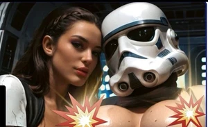 Fantasy Of Cosplay “Storm Troopers” May The 4th Special-with Box- In Hand - Picture 1 of 4