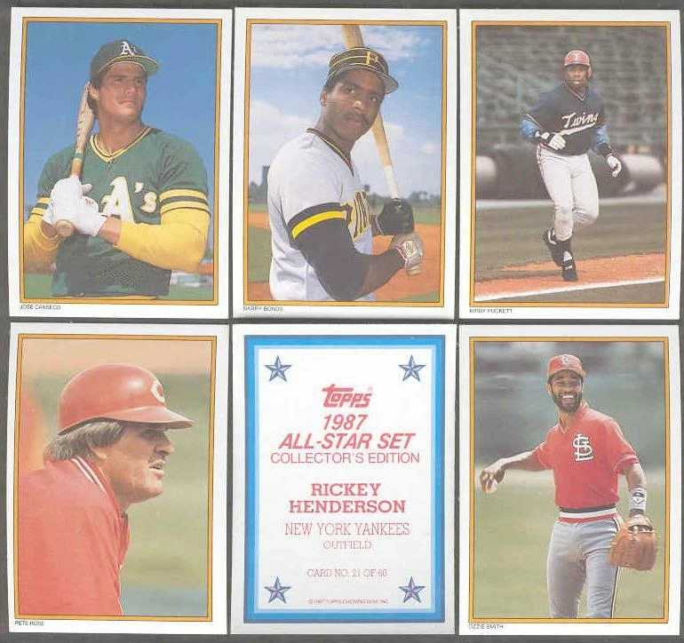 Joe Carter #16 1987 Topps Glossy Send-In - Image 1 of 1